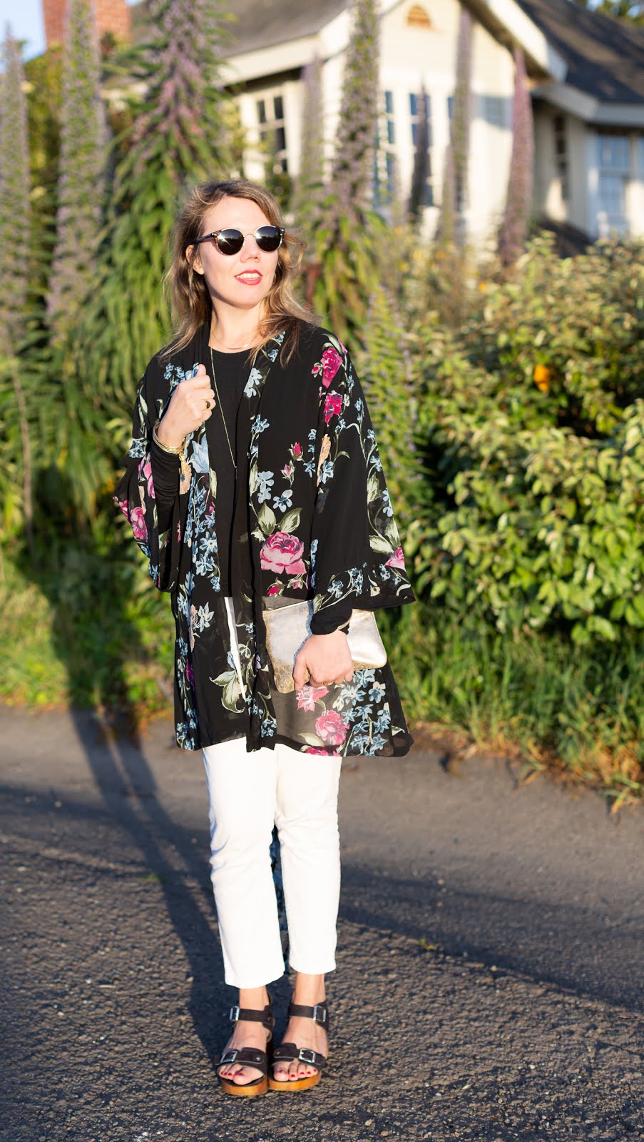 What to wear with a sheer kimono Cheryl Shops