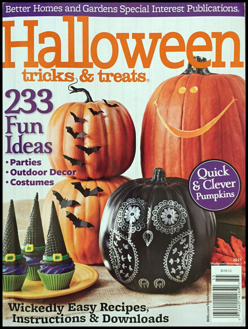 Vintage Halloween Collector 2015 Better Homes & Gardens Halloween