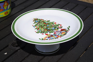 Cake Plate Dish Soap Stand