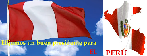 Elige un buen presidente para el Peru