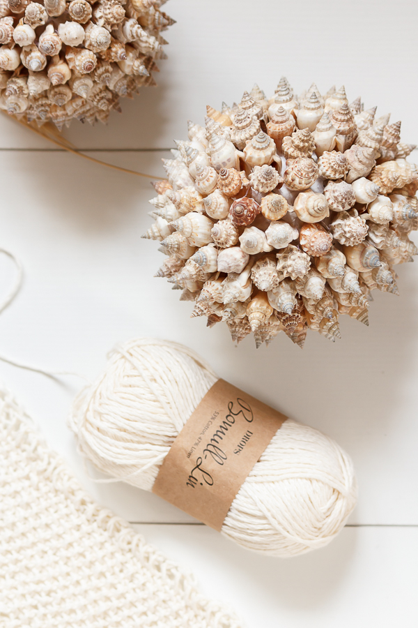 Amalie loves Denmark Sommerstrandstrickschal aus Baumwolle Amalie loves Denmark Sommerstrandstrickschal aus Baumwolle