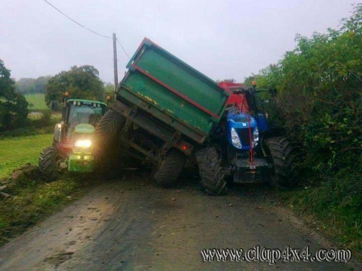Tractors Farm Machinery New Holland Accident