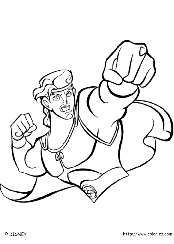 imagens Hercules pintar Desenhos Para Colori Hercules desenhar