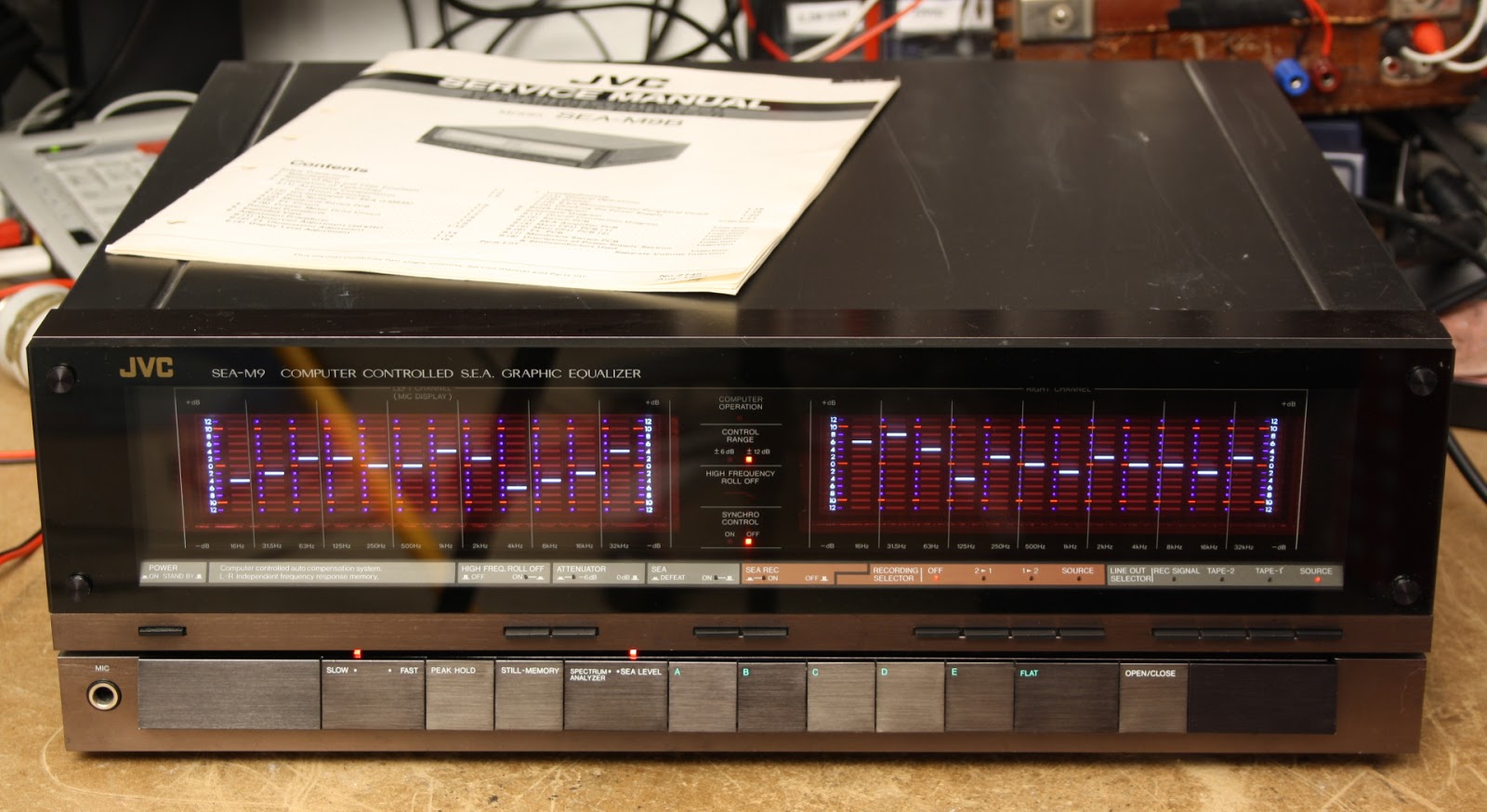 JVC SEAM9 Digital Graphic Equalizer AudioBaza