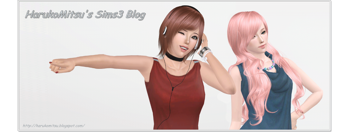 HarukoMitsu's Sims3 Blog