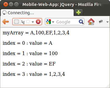 jQuery: .each() jQuery: .each()