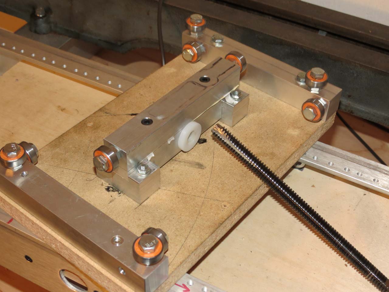 Project notes Router lathe New leadscrew