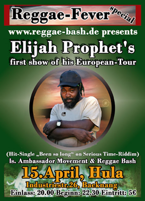 ELIJAH PROPHET @ Hula, Backnang, Germany 15.04.2006 Elijah+Flyer