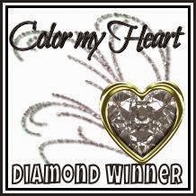 Diamond Winner at Color My Heart Color Dare!