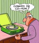 on m'avait pourtant dit que les CD-ROM c'est mieux ! . . .