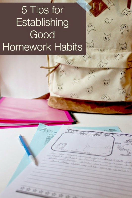 Good homework habits