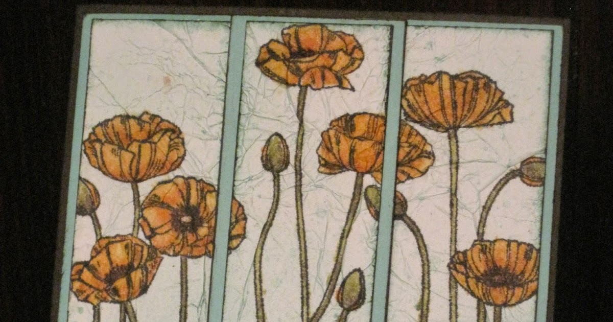 Stamping for His Glory Tissue Paper Poppies