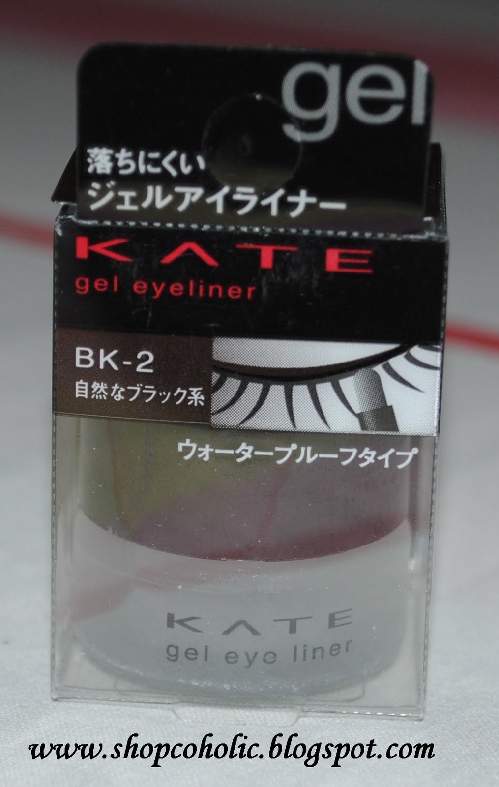 Miss Shopcoholic Review Kanebo Kate Gel Eyeliner