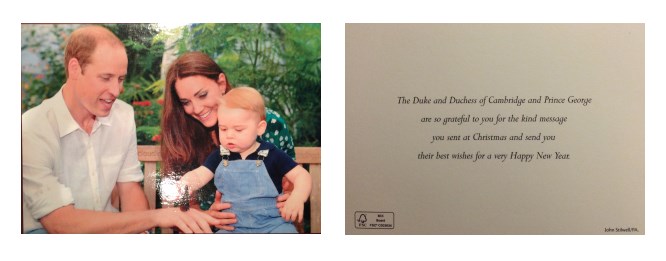 duchess kate william and kate hold hands for christmas day service prince harry christmas card