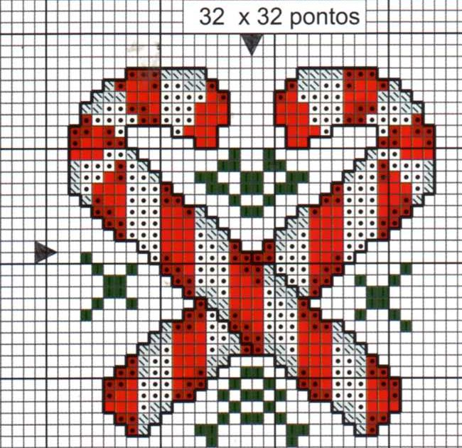 ♥ KorsstygnsArkivet ♥ JULMÖNSTERKORSSTYGN