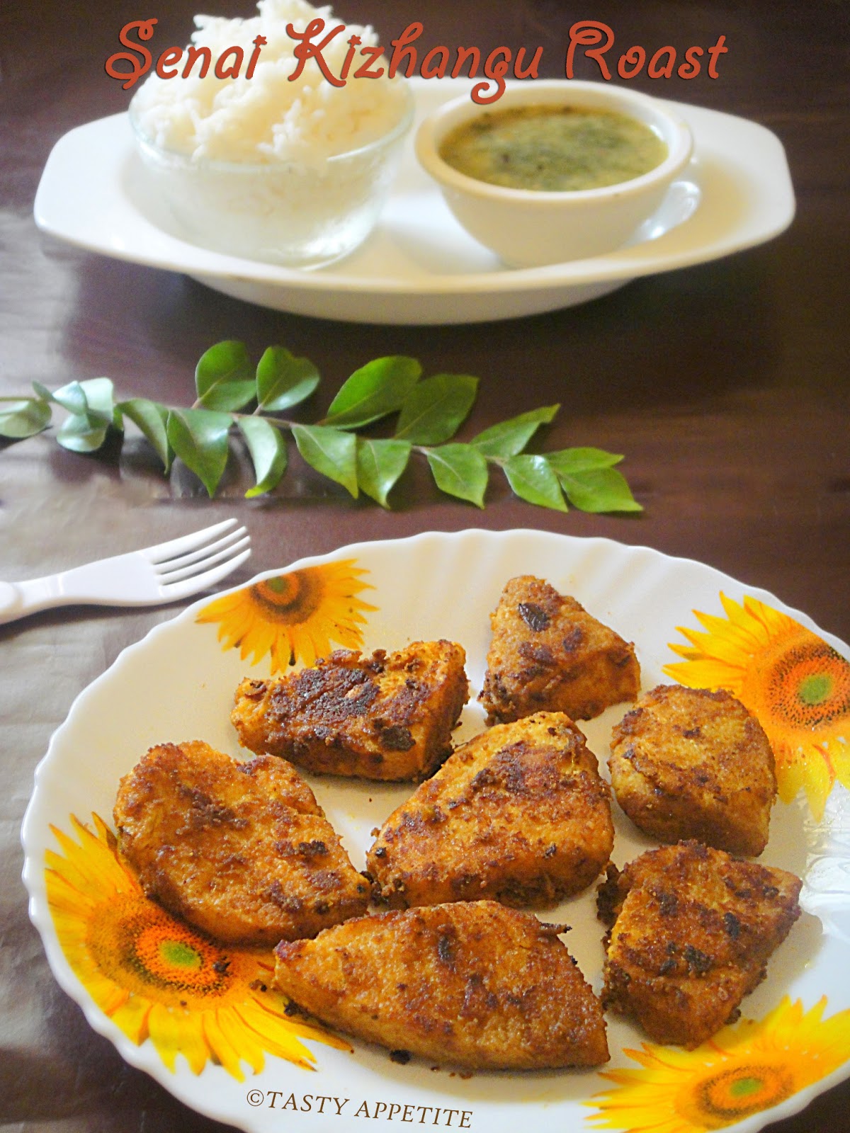 How to make Yam Fry / Senai Kizhangu Roast / Elephant Yam Fry / step by