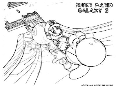 Mario Coloring Pages