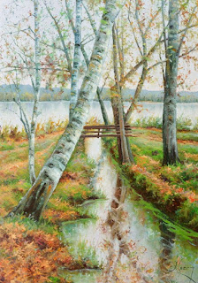 Paisajes de España Pintura Realismo Natural