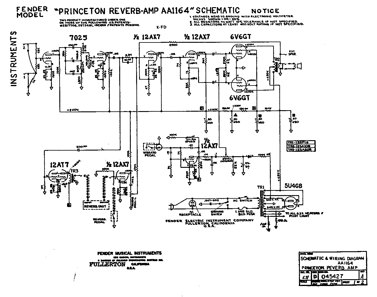 Fender deluxe reverb reissue amp mods