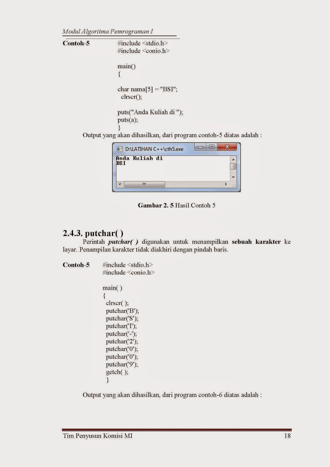Latihan Logika Dan Algoritma 018 Lasopaco