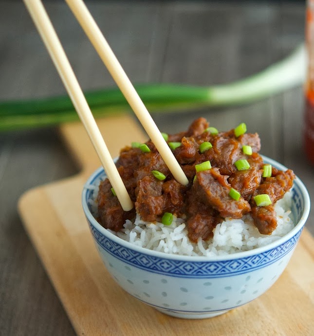 The Iron You 15Minute Beef with Thai Peanut Sauce
