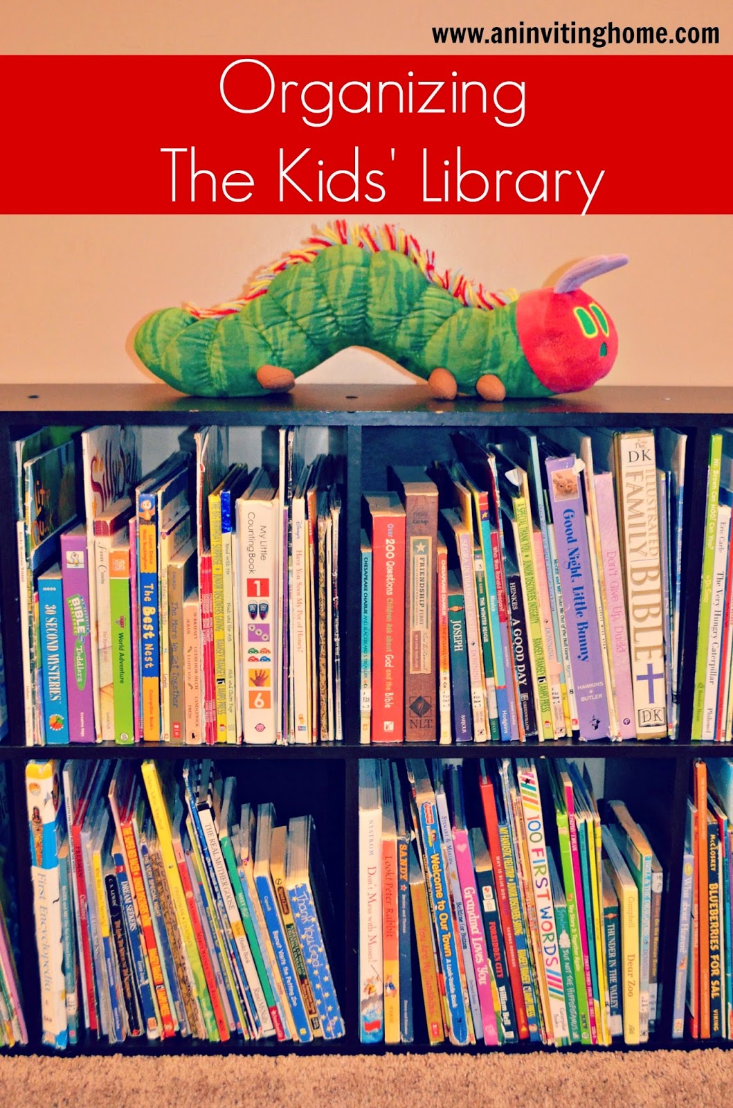 An Inviting Home Organizing The Kids' Library