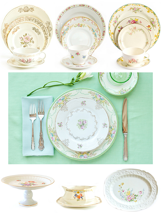 Antiquaria Inspired Bridal Registry English Garden