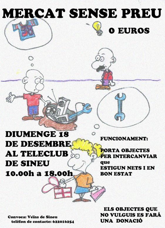 Mercat sense preu a Sineu (18-12-11)