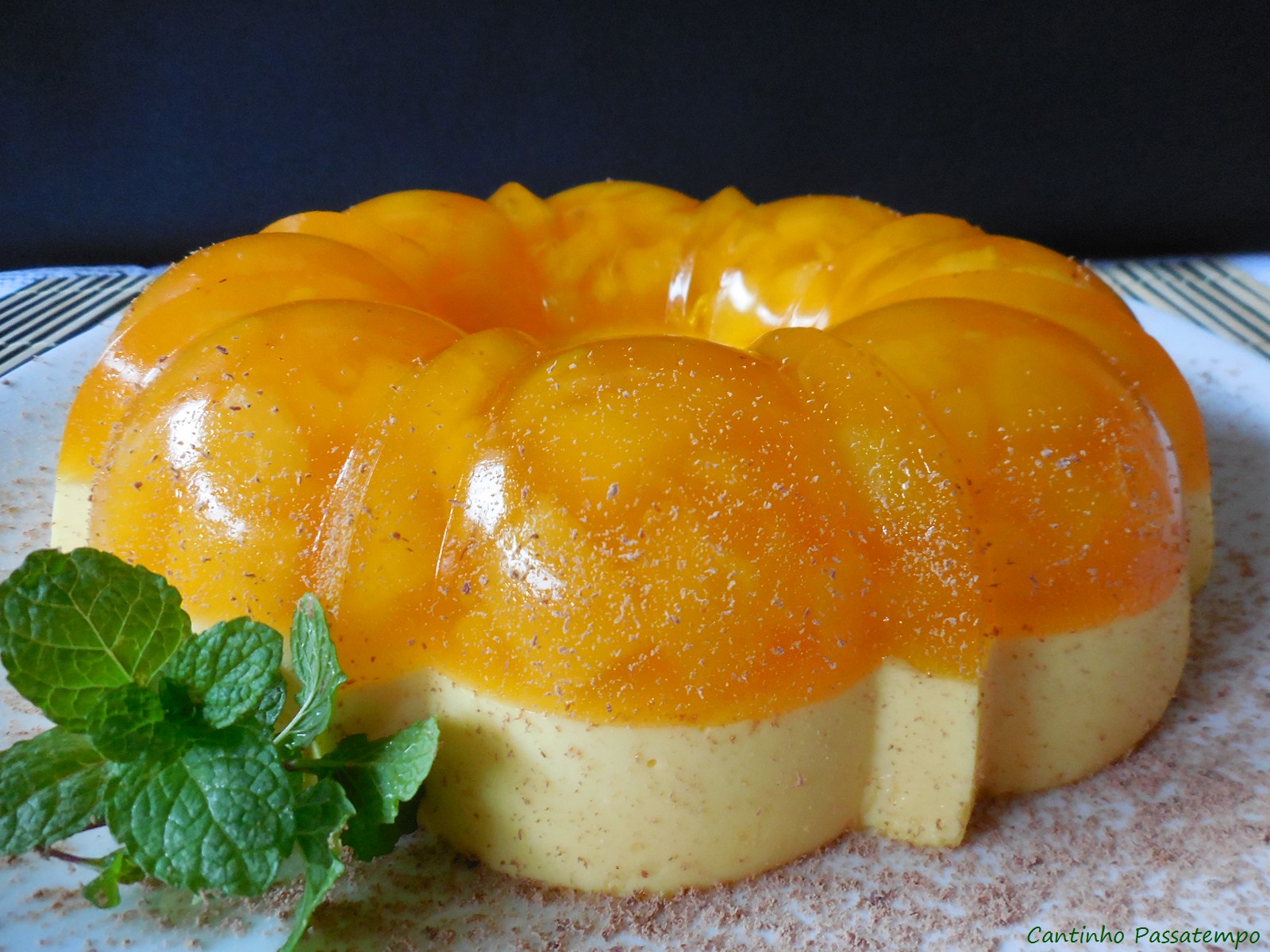 Cantinho Passatempo: Doce de abacaxi com gelatina