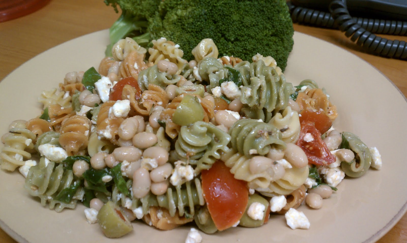 Yummy Fixins Navy Bean Pasta Salad