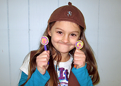 Blue House School - Homeschooling one sweet girl!: Brownie Quest - Connect Key