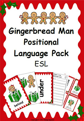 Positional Language pack for teaching ESL and Gaeilge