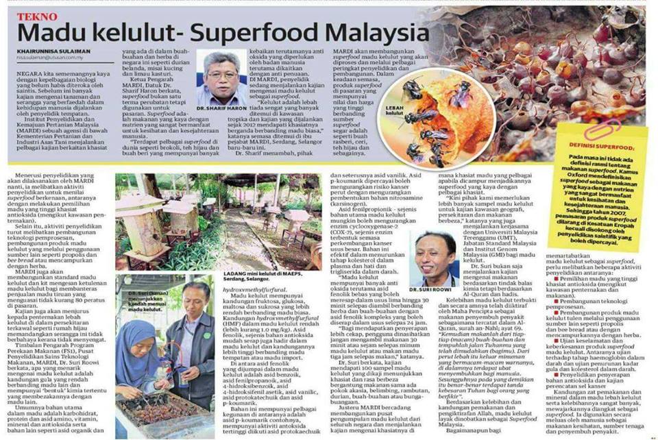 MADU KELULUT- Superfood Malaysia