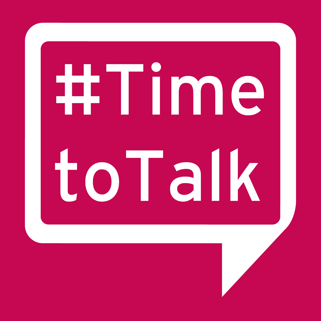 #TimeToTalk