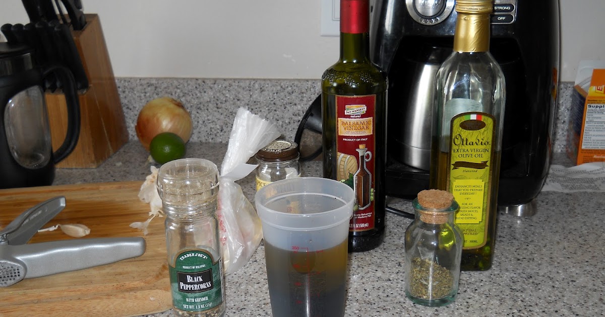 Makyia's Whole 30 Challenges Recipe Garlic Basil Balsamic Vinaigrette