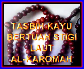 TASBIH KAYU BERTUAH STIGI LAUT AL-KAROMAH