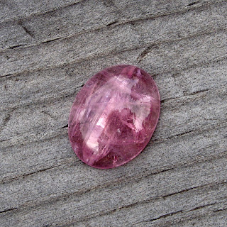 pink tourmaline cabochon