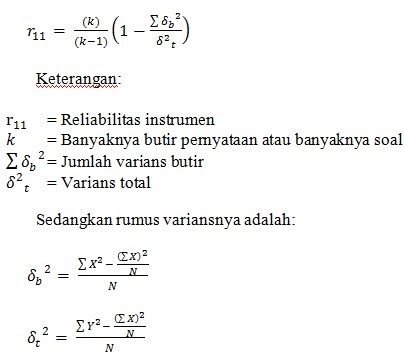 Rumus uji reliabilitas soal essay 02 picture