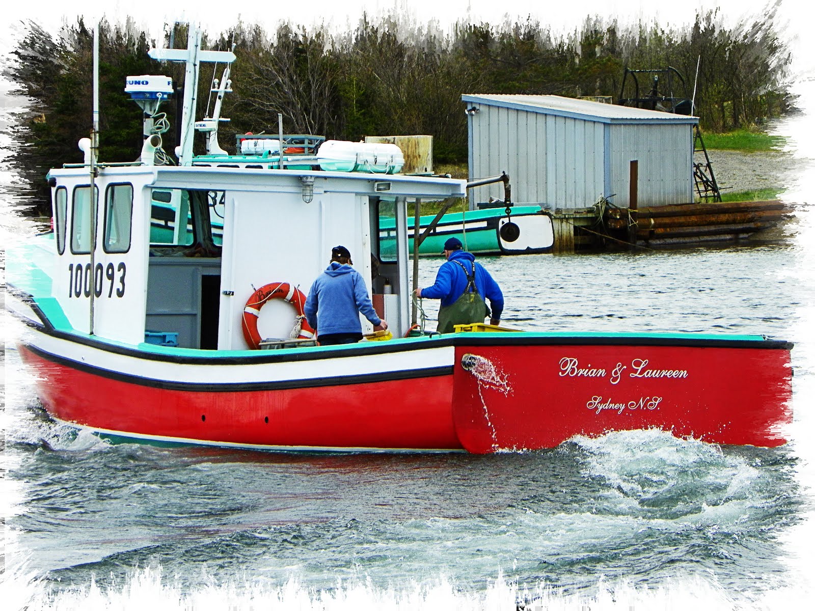 The Brian and Laureen Lobster Boat, Alder Point, Cape Breton Out and