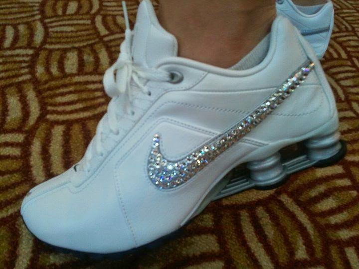 bedazzled nike shoes