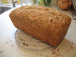 quick yeast bread straight out of the oven