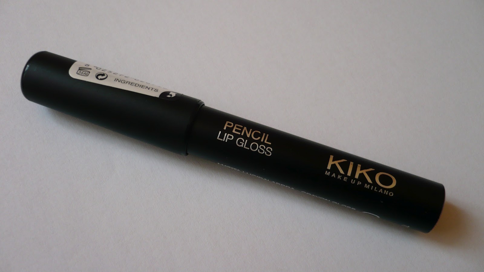 Spiced Chocolate blog Kiko Pencil Lip Gloss odstín 06 Pink Glitter