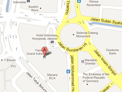 Grand Indonesia Map