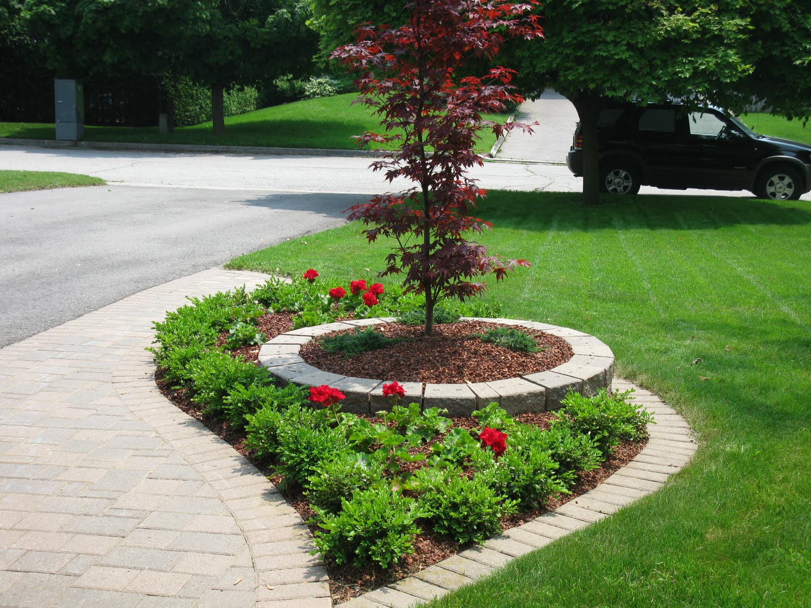 White Swan Homes and Gardens: Front Yard Makeover On Jones Ave. Whitby