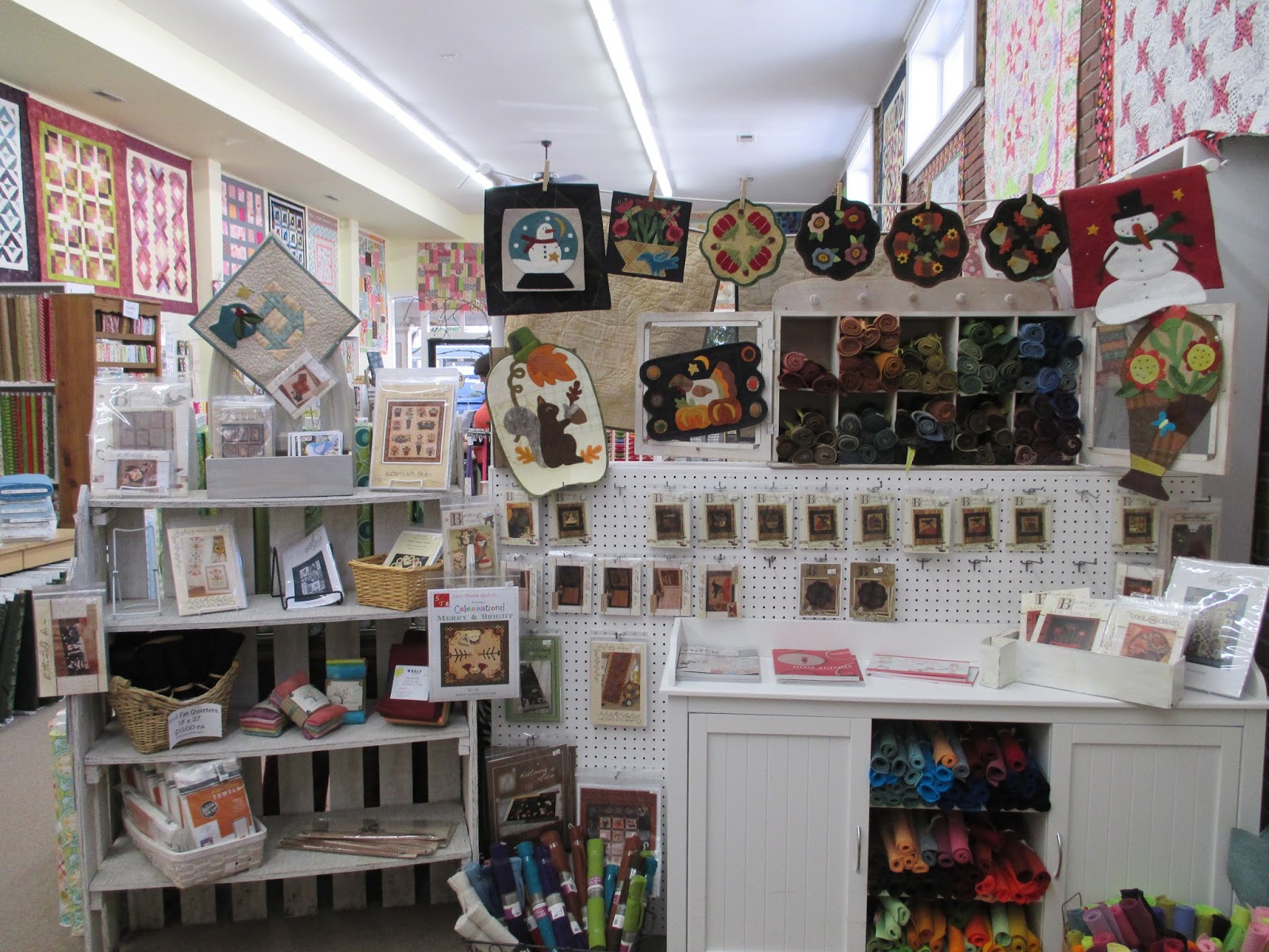 The Whole Quilt & Caboodle Washington Shops and a couple of Projects