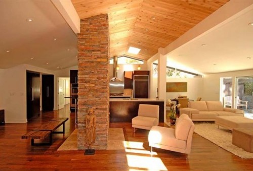 ألوان السقف تعطى تصميم داخلى متناسق.... كيف؟ Ceiling+Color+For+A+Matching+Interior+Design++modern-contemporary-house-design-wooden-beamed-ceiling-design