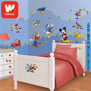Disney Mickey Mouse Clubhouse Room Décor Kit