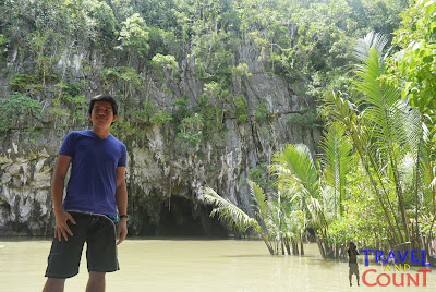 Entrance to the Underground River Entrance to the Underground River