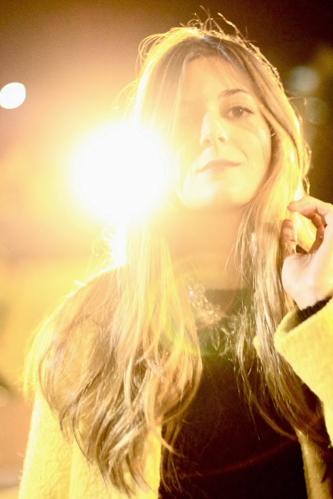 Marilyn's Closet FASHION BLOG Yellow at night