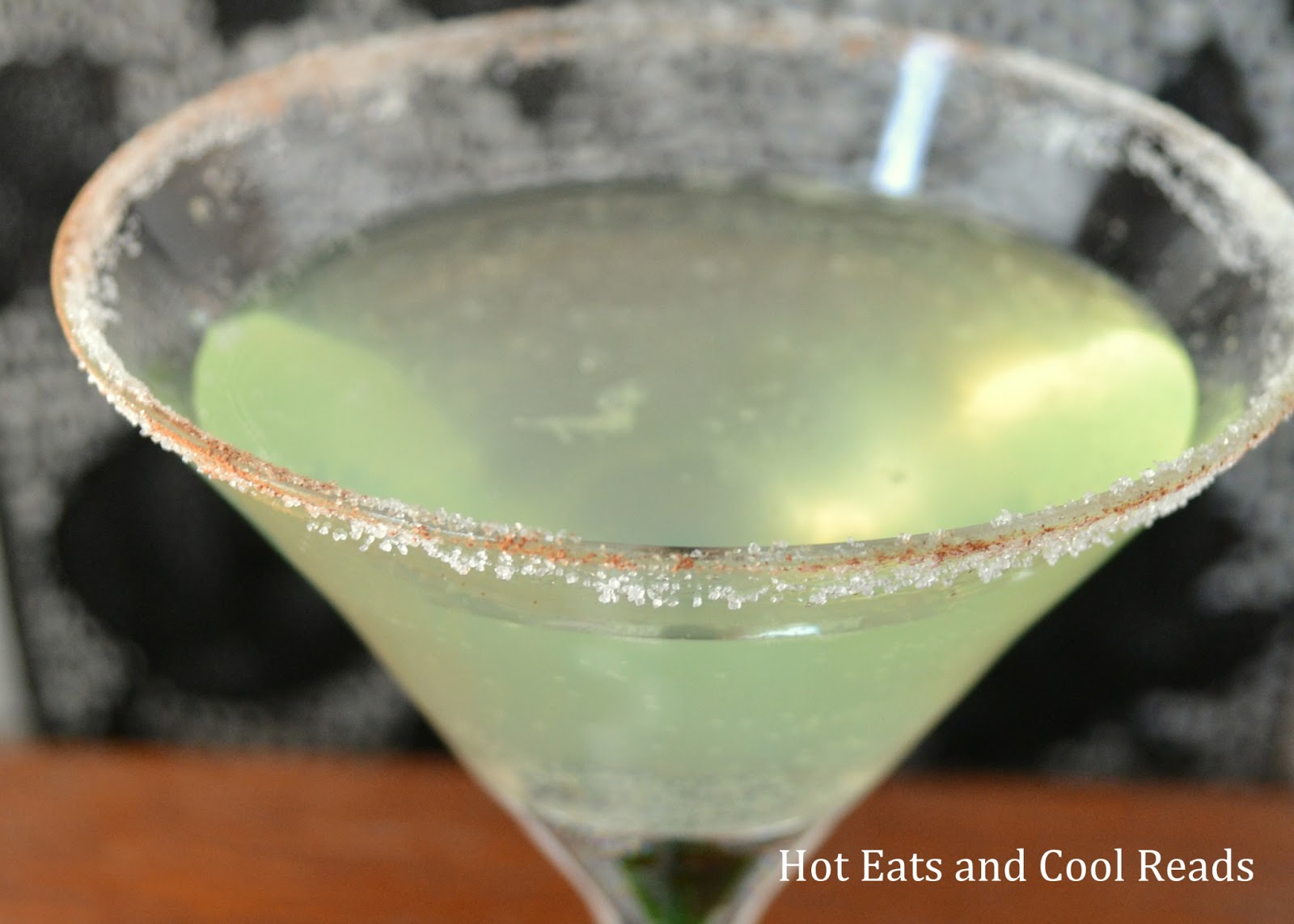 Hot Eats and Cool Reads Green Apple Martini Recipe